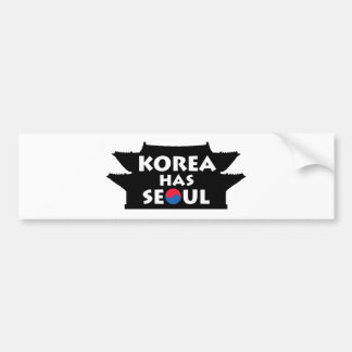 Adesivo Para Carro Coreia tem Seul