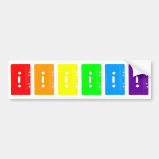 Adesivo Para Carro Corey Tiger 80s Cassette Tapes Rainbow