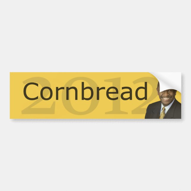 Adesivo Para Carro Cornbread 2012 de Herman Cain (Frente)