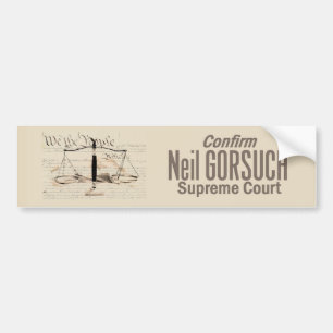 Adesivo Para Carro Corte suprema de Neil GORSUCH