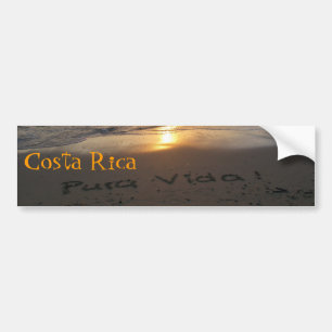 Adesivo Para Carro Costa Rica Pura Vida!