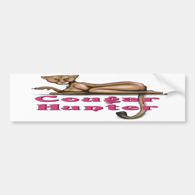 Adesivo Para Carro Cougar Hunter (Frente)