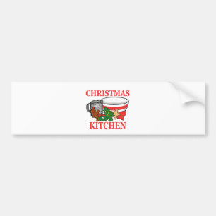 Adesivo Para Carro cozinha natal