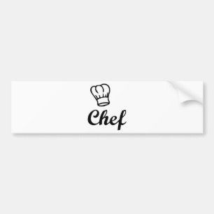 Adesivo Para Carro cozinheiro chefe