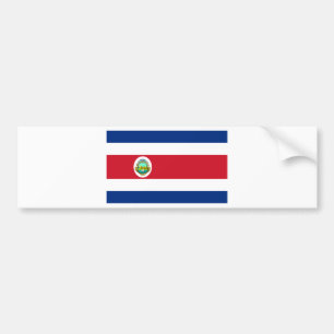 Adesivo Para Carro CR da bandeira de Costa Rica