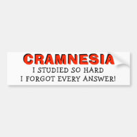 Cramnésia - Estudo Muito Duro Esqueça Respostas