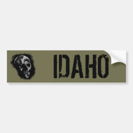 ADESIVO PARA CARRO CRÂNIO DE IDAHO