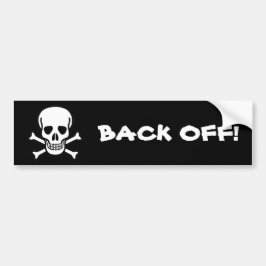 Adesivo Para Carro Crânio e ossos cruzados