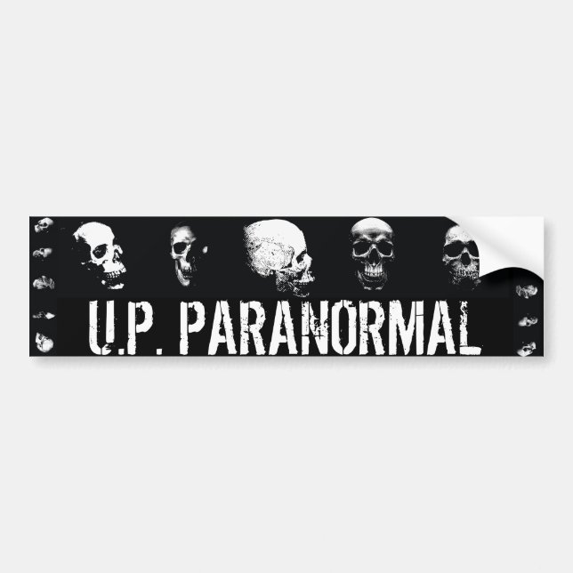 Adesivo Para Carro Crânios - autocolante no vidro traseiro (Frente)