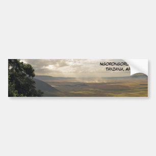 Adesivo Para Carro Cratera Tanzânia de Ngorongoro, África