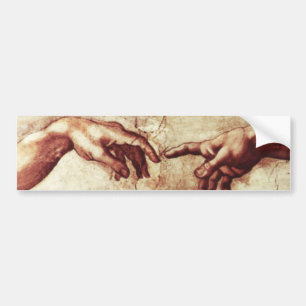Adesivo Para Carro Criação da capela de Sistine do autocolante no