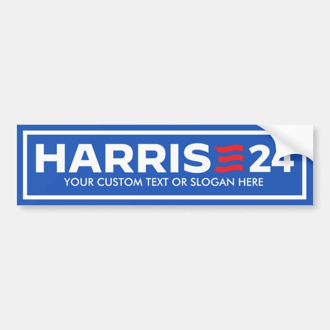 ADESIVO PARA CARRO CRIE O SEU PRÓPRIO HARRIS 2024 (Frente)