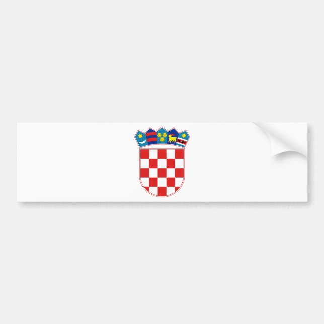 ADESIVO PARA CARRO CROATIA (Frente)