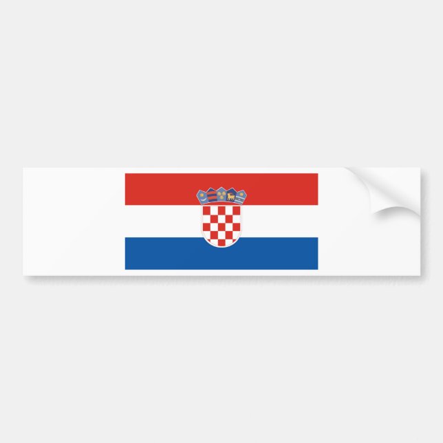 Adesivo Para Carro croatia (Frente)