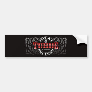 Adesivo Para Carro Cromo de Moko do Lifer de Tuhoe