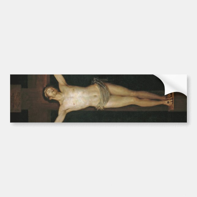 Adesivo Para Carro Crucified Christ (Jesus on the Cross) (by Goya) (Frente)