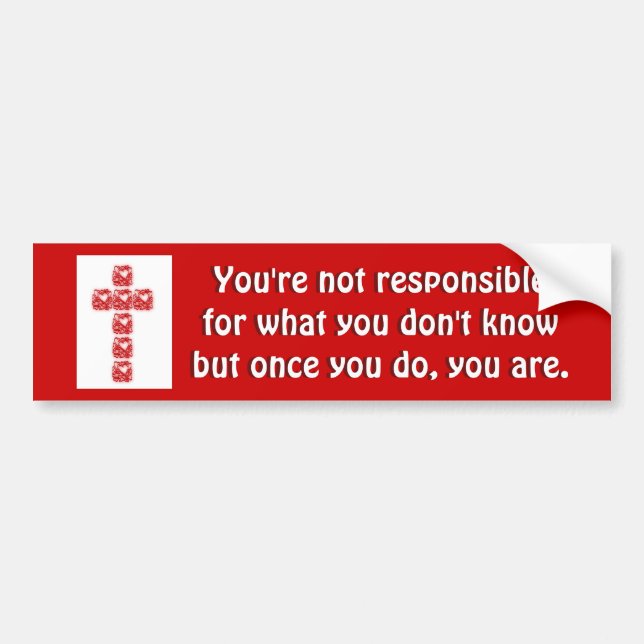 Adesivo Para Carro Cruz De Corações (Frente)