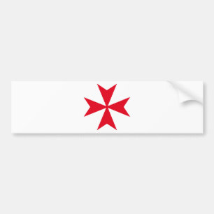 Adesivo Para Carro cruz maltesa