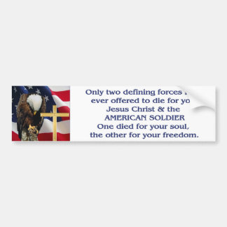 Adesivo Para Carro Cruz Praying do cristão da bandeira americana de