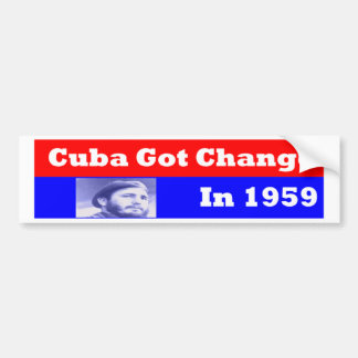 Adesivo Para Carro Cuba obteve CChange em 1959