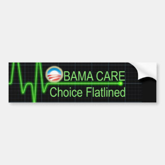Adesivo Para Carro Cuidado de Obama