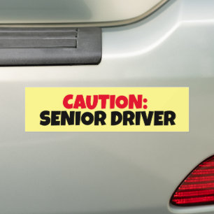 ADESIVO PARA CARRO CUIDADO: MANIPULADOR DO MAIS VELHO DRIVER