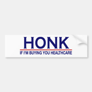 Adesivo Para Carro Cuidados médicos do Honk (Obamacare)