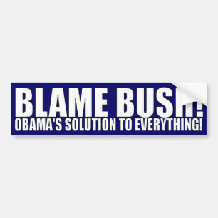 ADESIVO PARA CARRO CULPA BUSH!