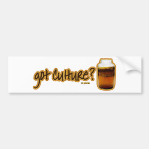 Adesivo Para Carro Cultura obtida? Kombucha