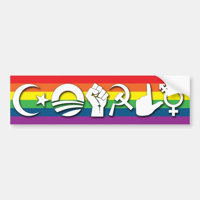 Adesivo Para Carro Cumpre Bumpersticker (Frente)