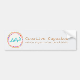 Adesivo Para Carro Cupcake ou Decorador de Cookies