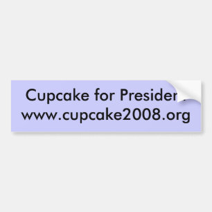 Adesivo Para Carro Cupcake para o presidente