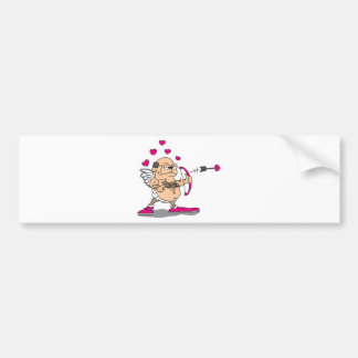 Adesivo Para Carro cupido velho sujo