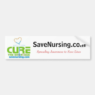 Adesivo Para Carro curethe2, SaveNursing.com, consciência de