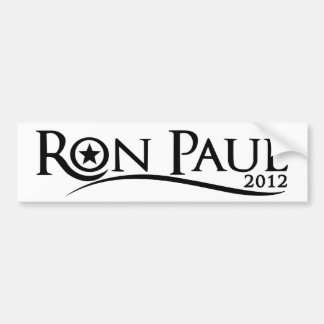 Adesivo Para Carro Curva de Ron Paul 2012