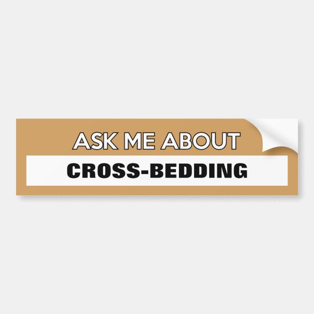 Adesivo Para Carro Customizável "pergunte-me sobre… " (Frente)