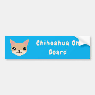 Adesivo Para Carro Cute Chihuahua