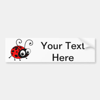 Adesivo Para Carro Cute Ladybug