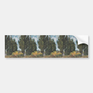 Adesivo Para Carro Cypress Trees por Van Gogh