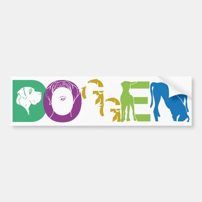 ADESIVO PARA CARRO D O G E (Frente)