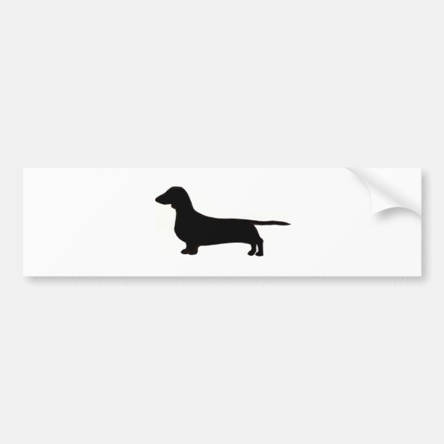 Adesivo Para Carro dachshund (Frente)