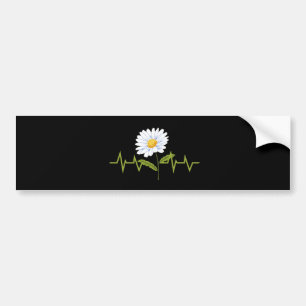 Adesivo Para Carro Daisy Heartbeat