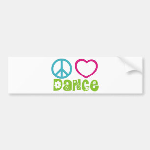 Adesivo Para Carro Dança do amor da paz