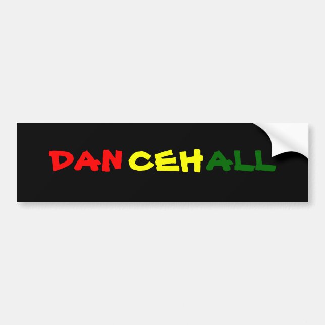 ADESIVO PARA CARRO DANCEHALL (Frente)