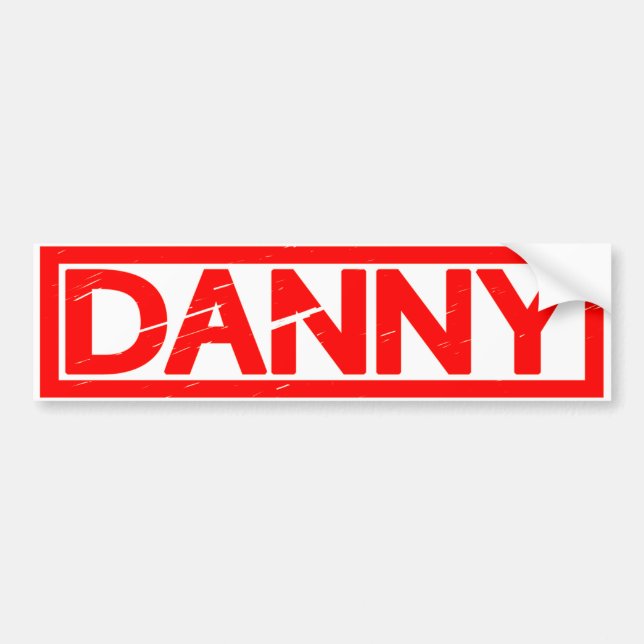 Adesivo Para Carro Danny Stamp (Frente)