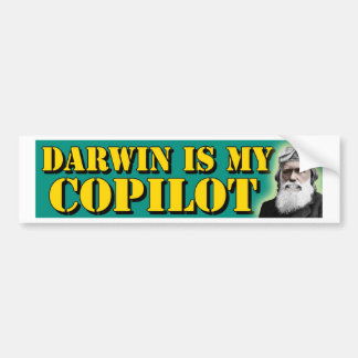 Adesivo Para Carro Darwin é meu copiloto