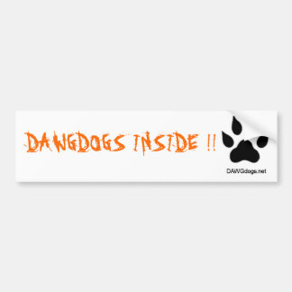 Adesivo Para Carro dawgdogs, DAWGDOGS PARA DENTRO!!