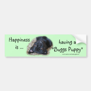 Adesivo Para Carro De "o filhote de cachorro Bumpersticker- Buggs
