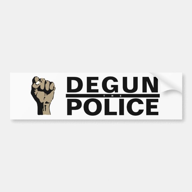 ADESIVO PARA CARRO DEFUND THE POLICE (Frente)