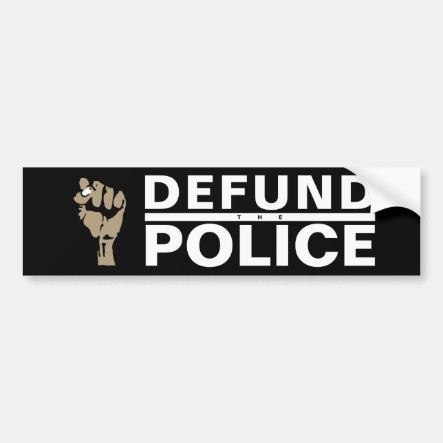 ADESIVO PARA CARRO DEFUND THE POLICE (Frente)